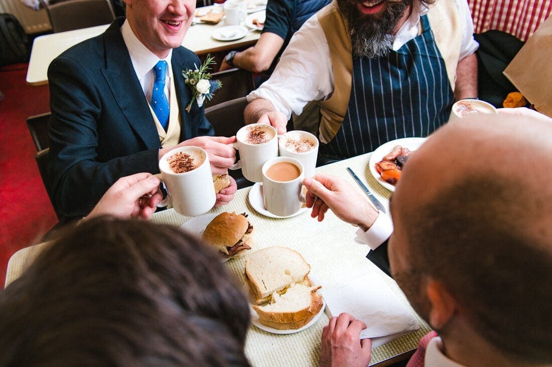 pre wedding ceremony tea and coffee