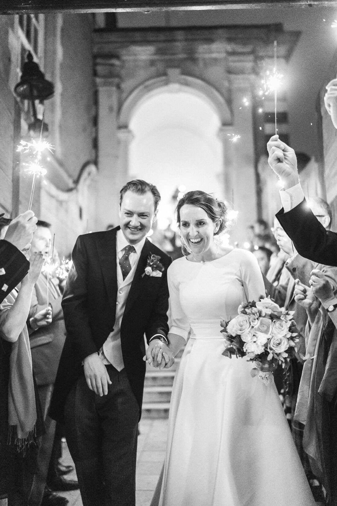westminster wedding photography with sparklers