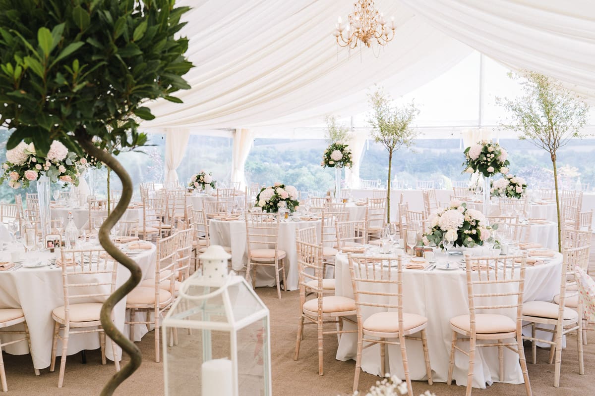 surrey wedding marquee